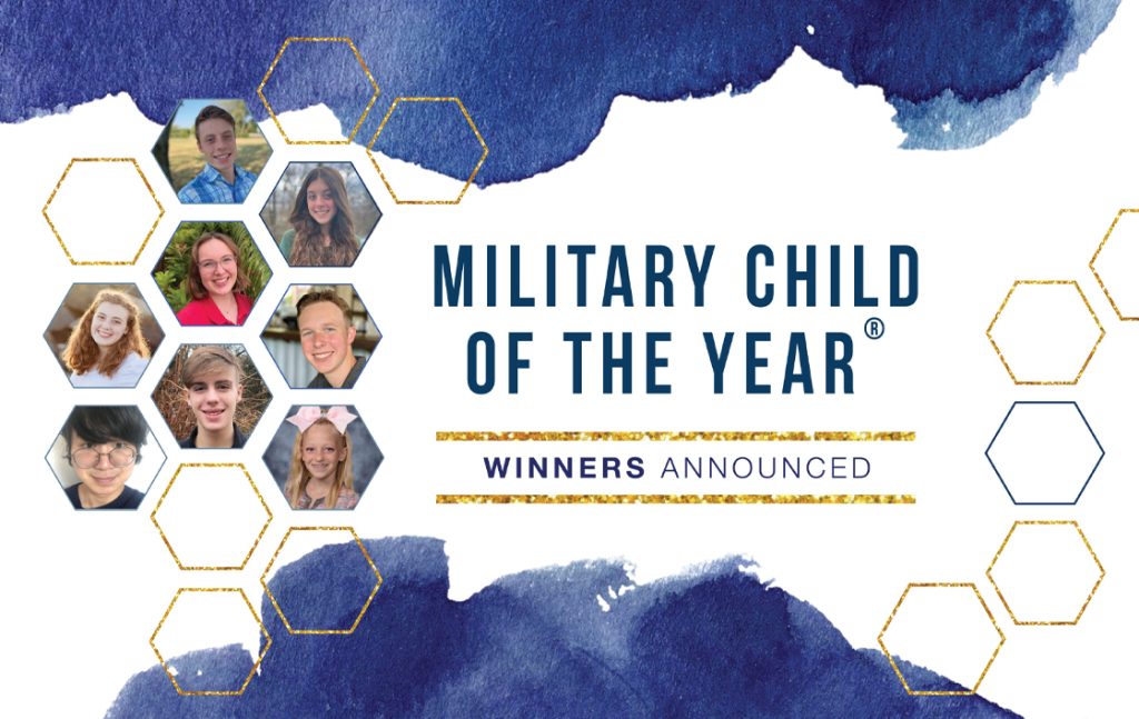 2022 Military Child of the Year winners